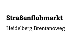 Straßenflohmarkt